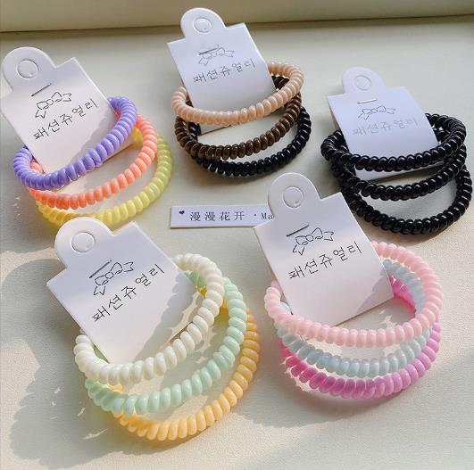 超人気の髪飾り！！★　ヘアアクセサリー　★ヘアゴム　3p★4色