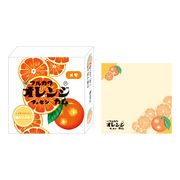 OC-5543190FO お菓子シリーズお菓子箱メモ マルカワフーセンガム オレンジ