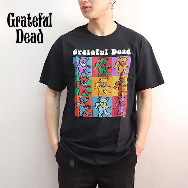 グレイトフル・デッド 【Grateful Dead】SS TEE BLACK Tシャツ 半袖