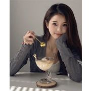 お値段以上です アイスクリームカップ 冷たい飲み物 大人気 アイスクリームハイフットカップ グラス