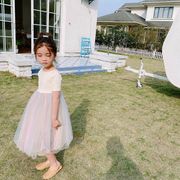 子供服 ワンピース キッズ 子供ドレス dress 女の子 春秋 レースワンピース 韓国子供服 ジュニア