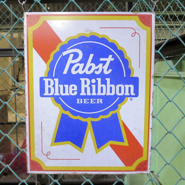 メタルサイン Pabst Blue Ribbon【パブスト ブリキ看板】 有限会社