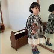 人気 韓国風子供服   　ワンピース キッズ服 トップス ベビー服   可愛い 長袖