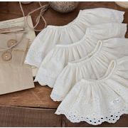 韓国風   キッズ  よだれかけ  前掛け エプロン赤ちゃん  レース  新生児よだれタオル  ベビー用品