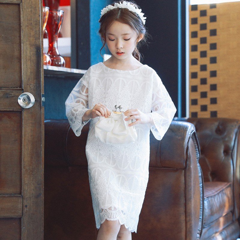 子ども服 シューズ 子ども服 フォーマル ドレス スーツ ドレス 韓国子供服 キッズ ホワイト レース