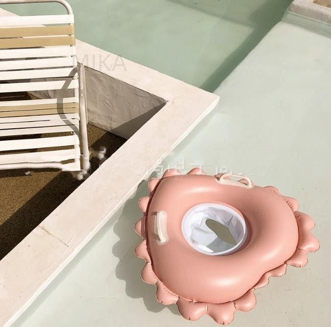 INS新作  可愛い  ハート型  赤ちゃん用  ビーチ 用  プール  水泳用品  子供用  夏の日   子供浮き輪