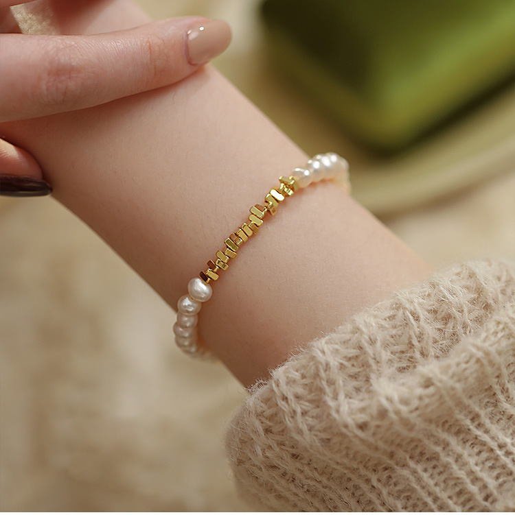 ブレスレット　アクセサリー ブレスレット　  ブレスレット レディース　バングル パール