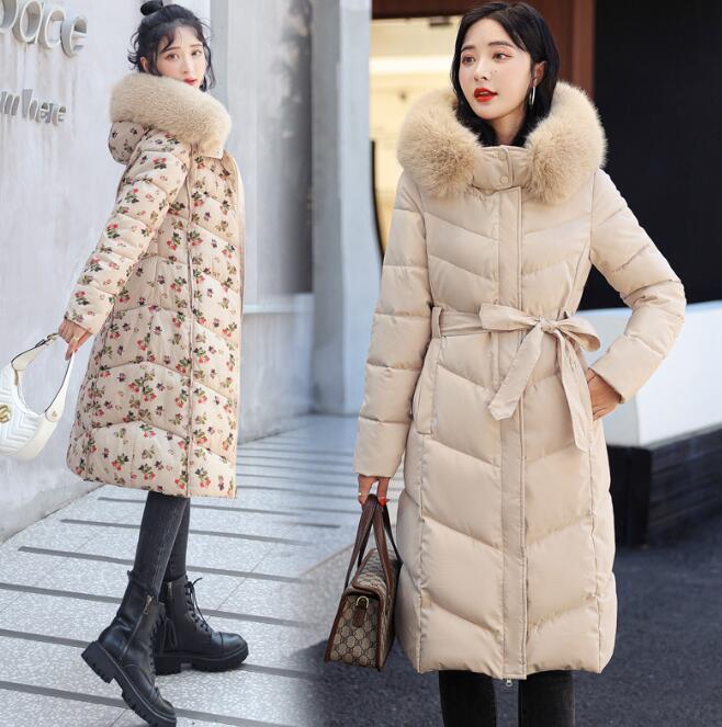冬 ロング綿の服 綿入れコート 韓国 ジャケット 秋冬綿入れコート フード付き 保温 コート ★M-3XL 本町商事 合同会社 問屋・仕入れ ...