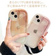 iPhoneケース クリア グラデーション iphone14 iphone13pro ma