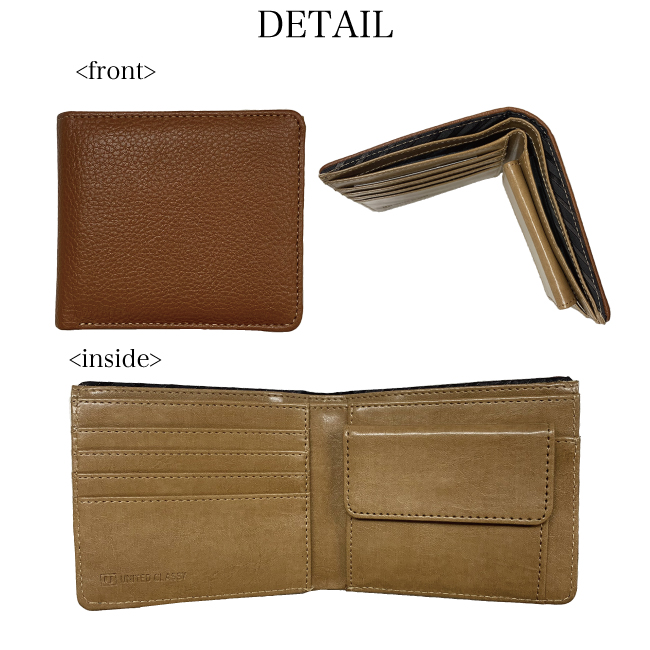 UNITED CLASSY ツートンシリーズ 2つ折り財布 | 卸売・ 問屋