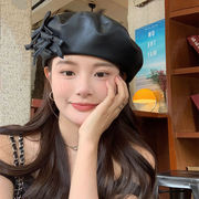 帽子　ベレー帽　韓国ファッション　レディース　蝶結び　デザイン　y2k