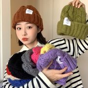 帽子　ニットキャップ　レディース　ファッション　秋冬　韓国風　全10色　かわいい