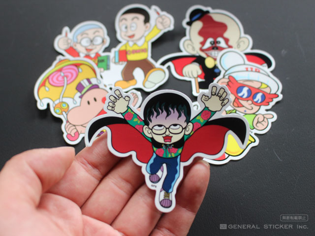 藤子不二雄A ビニールステッカー パラソルヘンべえ グッズ アニメ 漫画