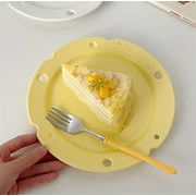 イメージ通りでした 写真撮影 食事皿 デザートケーキパン マット かわいい 朝食のパンプレート 朝食皿