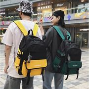韓国ファッション/大容量 レディース メンズ 旅行 バッグ カップル バッグ 高校生 通学 リュックサック