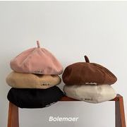 秋冬新作 韓国風  子供用  帽子  子供帽子   ハット   ファッション 男女兼用  5色