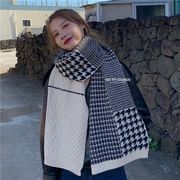 秋冬新作　韓国風　メンズ　レディース　スカーフ  カップル　ニットスカーフ 若い学生  暖かい ビブ