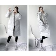 新しい韓国のファッション★女性の厚い綿のコート★ゆるい冬のコート★ロングコート裏毛付き★S-XL