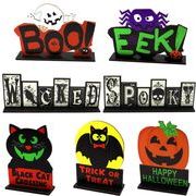 ハロウィーン木製飾り　カボチャ骸骨　パーティーアクセサリー　装飾品