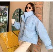 新しい韓国のファッション★女性の厚い綿のコート★ゆるい冬のコート★ショートコート裏毛付き★M-XL