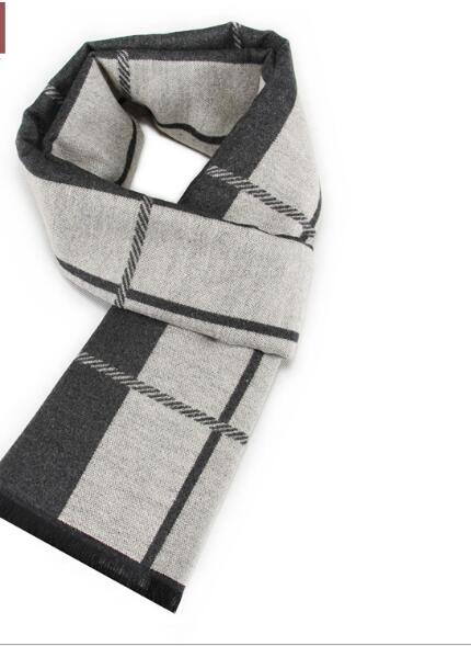 秋冬新作　韓国風　メンズ　スカーフ  ウールスカーフ   厚い　暖かい ビジネスビブ