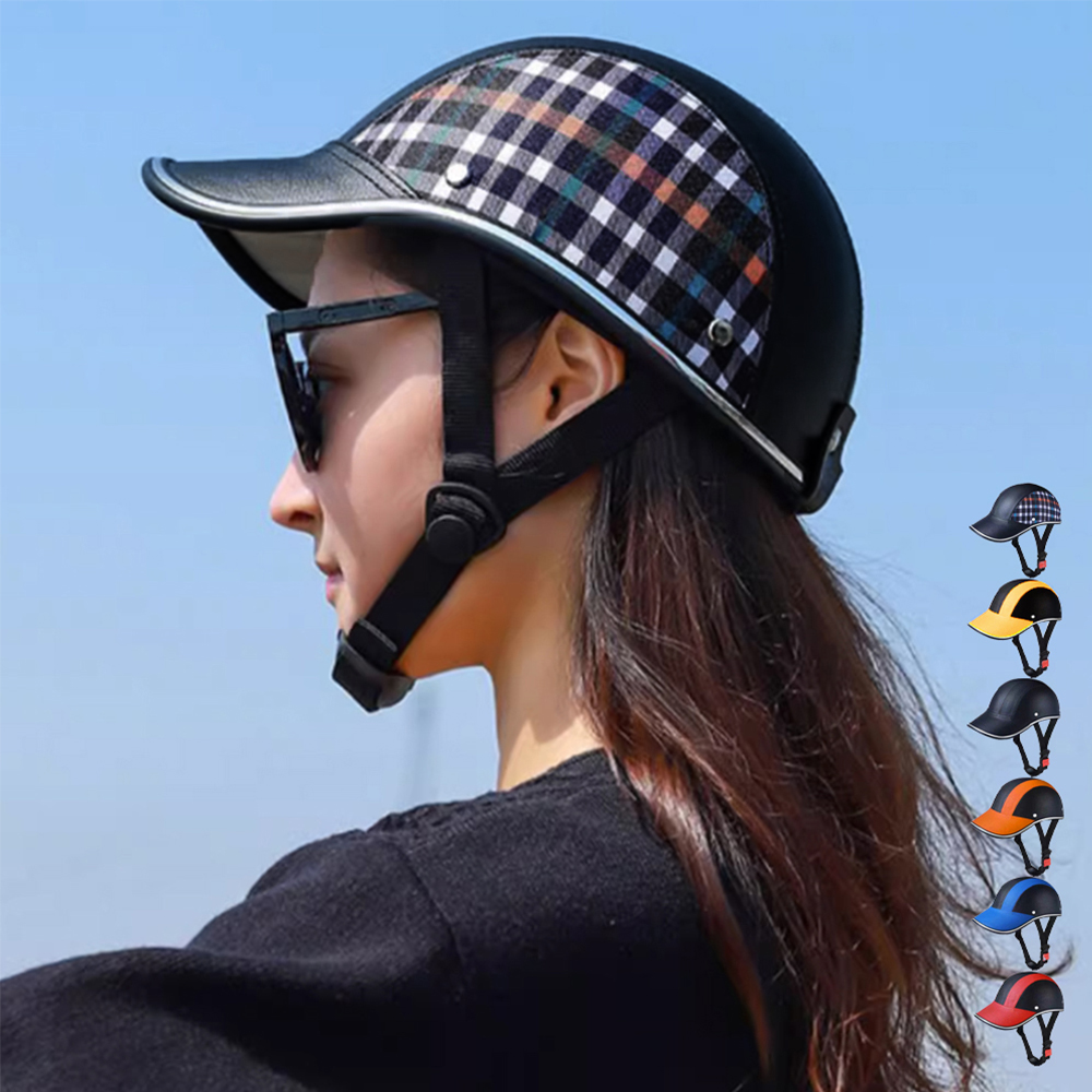 【日本倉庫即納】 自転車ヘルメットおしゃれ帽子型ヘルメット