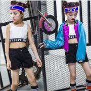 （子供服)女の子 ヒップホップ服★パフォーマンス衣類★ ファッション ストリートダンスの服110-180