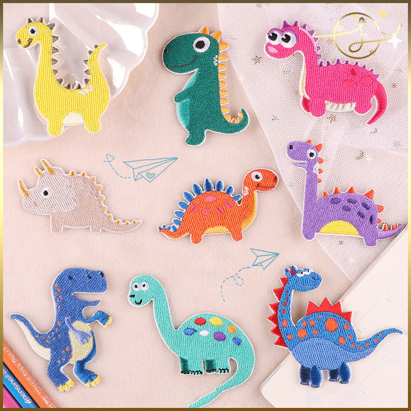 ハンドメイド編み物可愛い恐竜のキッズ鞄 - ファッション雑貨