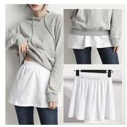 秋冬レディースミニスカート★韓国風スカートカーテン★ファッションインナースカート★