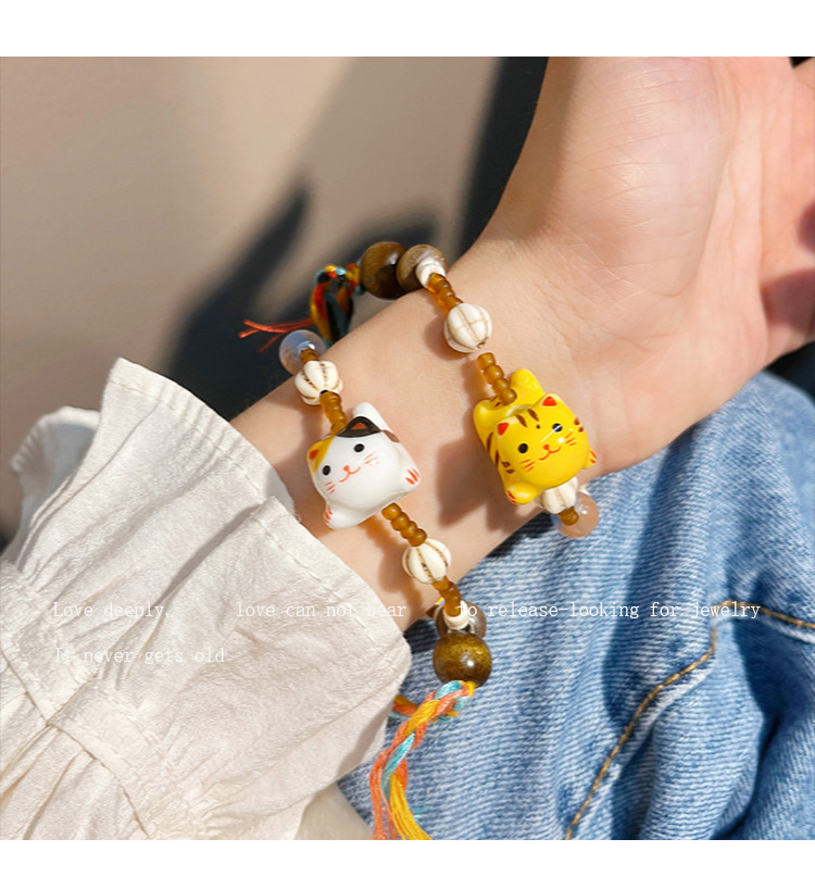 Twinkle Etoile ハンドメイド 作家 ブレスレット ねこ 0_a8dc986a4aa462b7fb4e226158e2