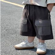 韓国風子供服 ins大人気 2023夏新作 パンツ キッズ服 男の子 ズボン 2色 90-140cm