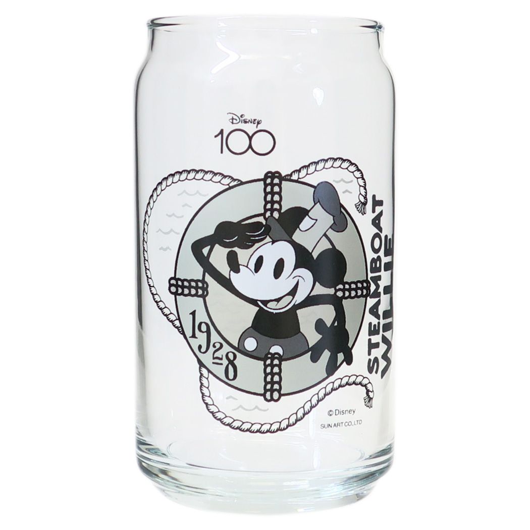 ディズニークラシック 缶型グラス 蒸気船ウィリー2