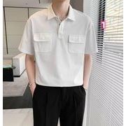 2023春夏新作 メンズ 男 カジュアル 半袖ポロシャツ トップス Tシャツ インナー M-3XL