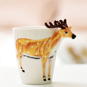 素敵なデザイン 激安セール マグカップ 3D立体動物カップ  個性的 ミルクコーヒーカップ ステンドグカップ