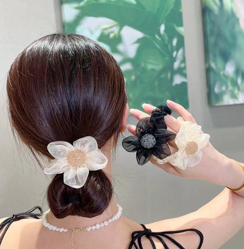 【新発売】レディース ヘアアクセサリー 髪飾り ヘアゴム 韓国ファッション ヘアロープ