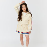 ★Girls★　子供ジャンパー 　フレアパンツ＋ミニスカート　上下セット　韓国キッズファッション