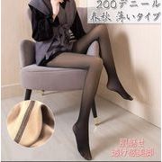 秋冬 フェイクタイツ 透けて見えるタイツ SNSで話題 レギンス トレンカ レディース