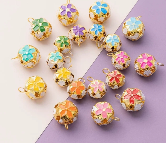 和風  鈴  ペンダント  デコパーツ 手芸diy用デコレーション  DIYパーツ-デコパーツ