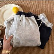 2025 冬新作 韓国風  子供服   ベビー服   ボトムス スラックス ロングパンツ ズボン  裹起毛 2色