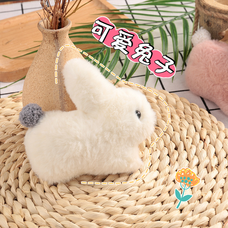 usagino ohariko（ウサギノオハリコ） 陶土うさぎ ブローチ