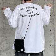 ユニセックス　メンズ　韓国風 長袖Tシャツ　カジュアル　大きいサイズ　ストリート系　渋谷風☆