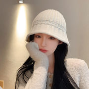 バケットハット　ニット帽子　レディース帽子　韓国ファッション　デザイン　全5色