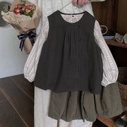 【2023秋新作】韓国風子供服 ベビー服 キッズ  女の子　ベストORシャツORズボン