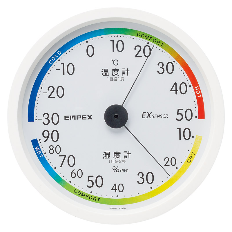 エンペックス　エスパス温・湿度計　