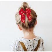 クリスマス  ヘアピン  ヘアアクセサリー  髪飾り リボン  ヘアクリップ   6色