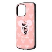 iPhone 15 Pro Max ディズニー/耐衝撃ケース MiA/ミニーマウス_ピンク