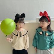 2022春 新作 長袖 韓国子供服 かわいい トップス に服を着せる カジュアル する