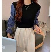 2022春秋新作 トップス 女 レディース 長袖 シャツ ブラウス インナー