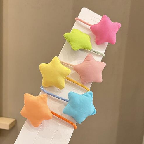 キッズ 子供 ヘアアクセサリー かわいい星 ヘアゴム | 卸売・ 問屋