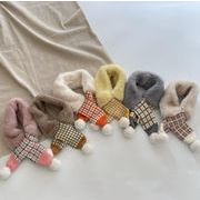 2023秋冬新作  スカーフ  子供用  韓国ファッション  保温  オープニング・ マフラー  6色